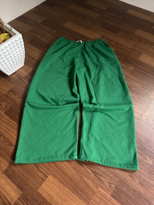 Green Double Knee Track