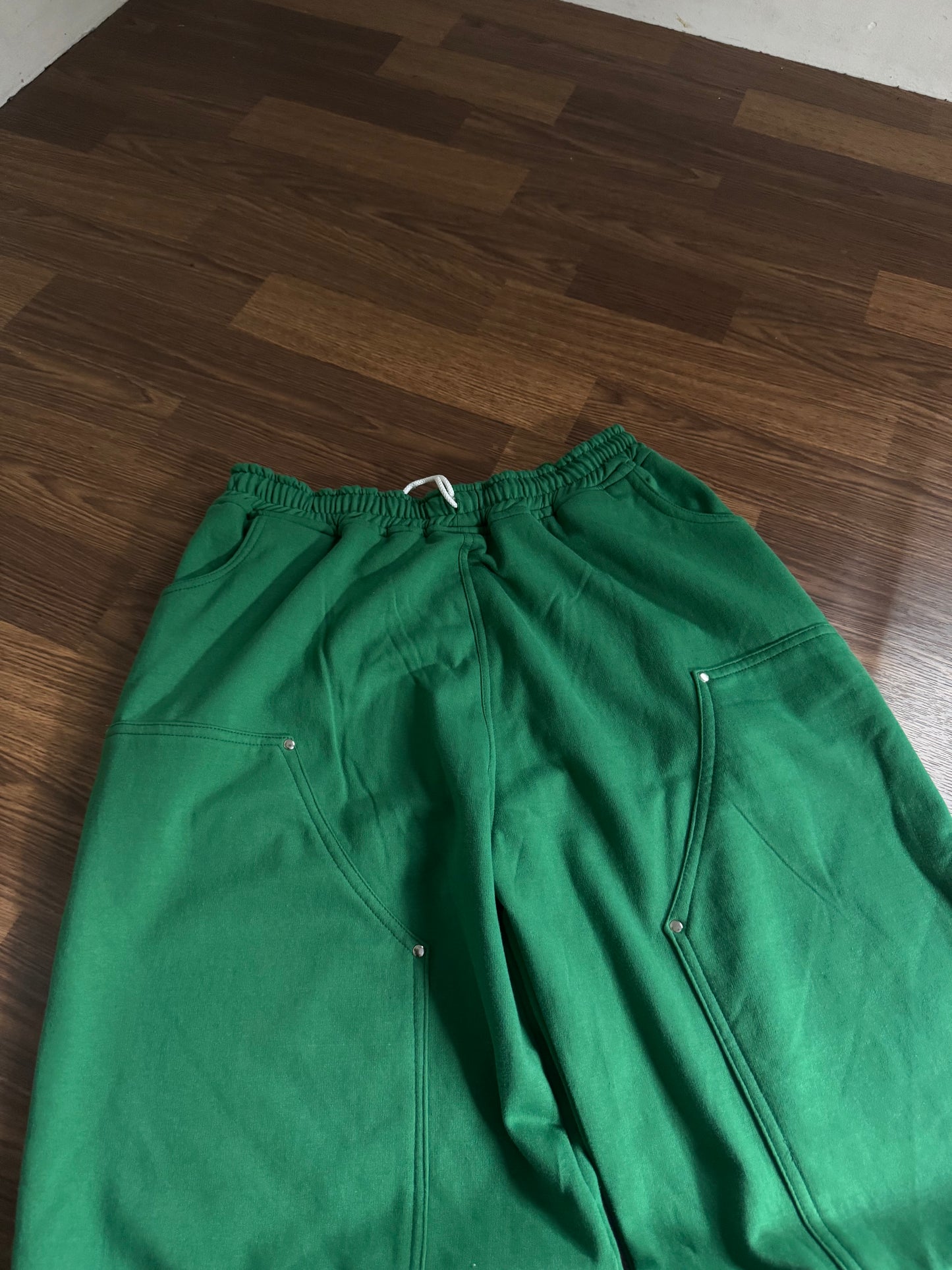 Green Double Knee Track